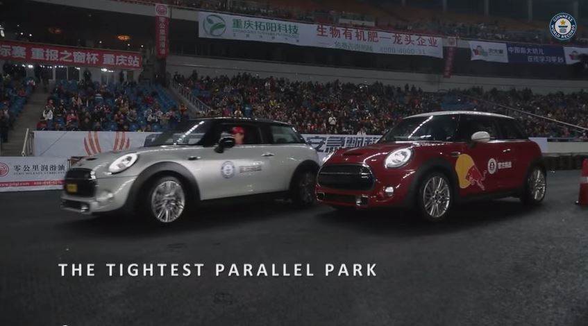 Tightest Parallel Park Record Broken by China’s Han Yue – Guinness World Records 2
