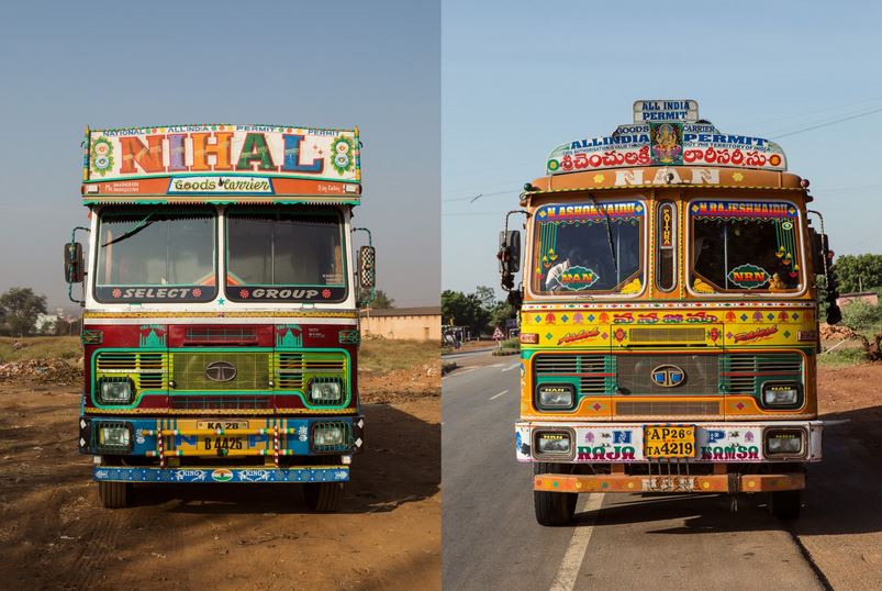 Horn please, decorated trucks of india, dan eckstein, colorful indian trucks, lifeline of indian roads, india, awesome, wow, indian truck driver photo, buri nazar wale tera muh kala, use dipper at night, ok tata, fil milenge, writeups on indian trucks