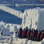 15 Freezing Photos Of Korean Warship Covered With Ice  Welcome To The Russia  (10)
