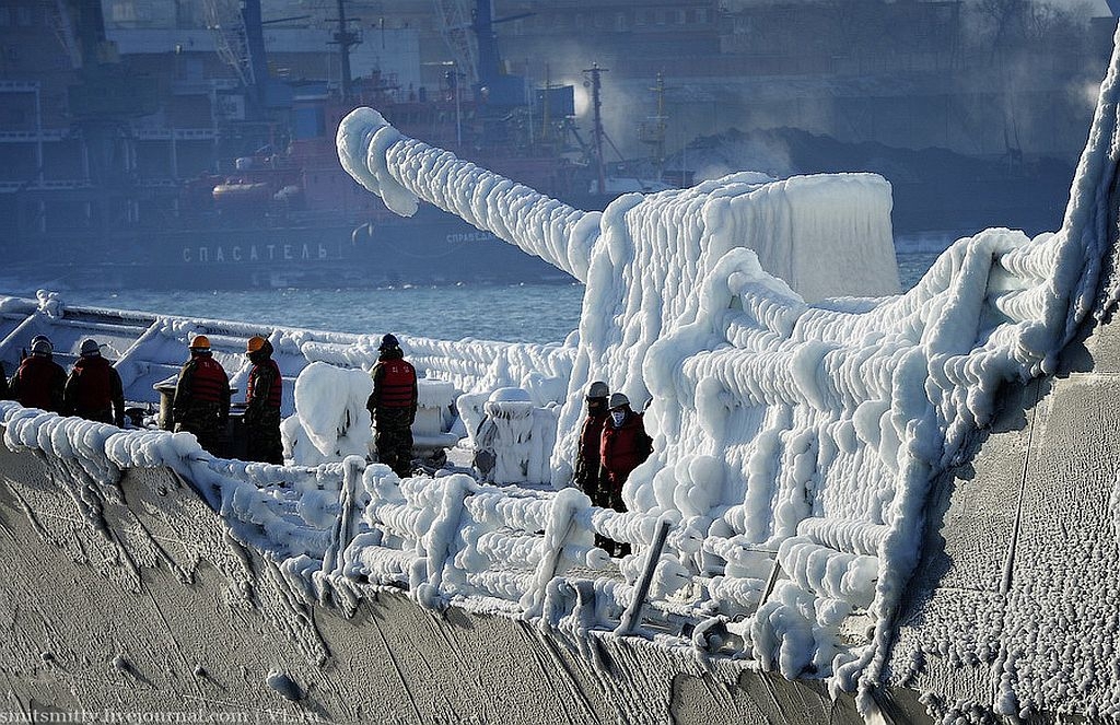 Russia, korea, korean warship in russia, vladivostok, great russia, cold, winter in russia, freezing ship