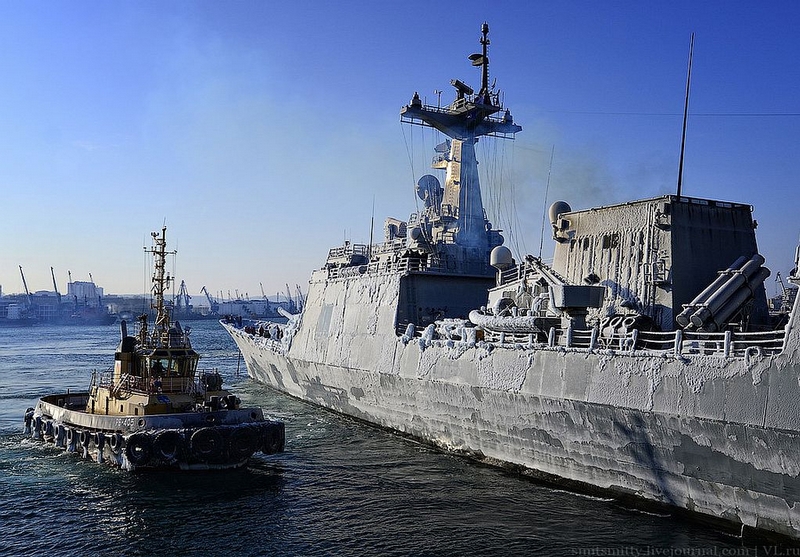 Russia, korea, korean warship in russia, vladivostok, great russia, cold, winter in russia, freezing ship