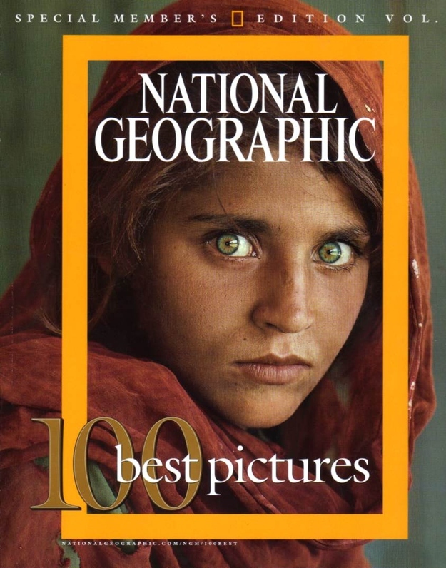 "Afghan Girl" The Most Famous Picture In National Geo-graphic's 114