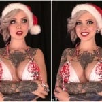 Dancing With Tits Sara X Does Jingle Boobs On Jingle Bells 2