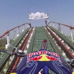 Motorcycle Ride On World’s Most Terrifying Roller Coaster Track