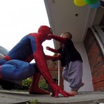 The Amazing SpiderDad – 5 Year Old Son Battling Cancer Gets Surprise