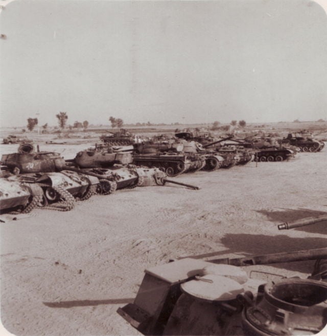 pak patton tanks destroyed
