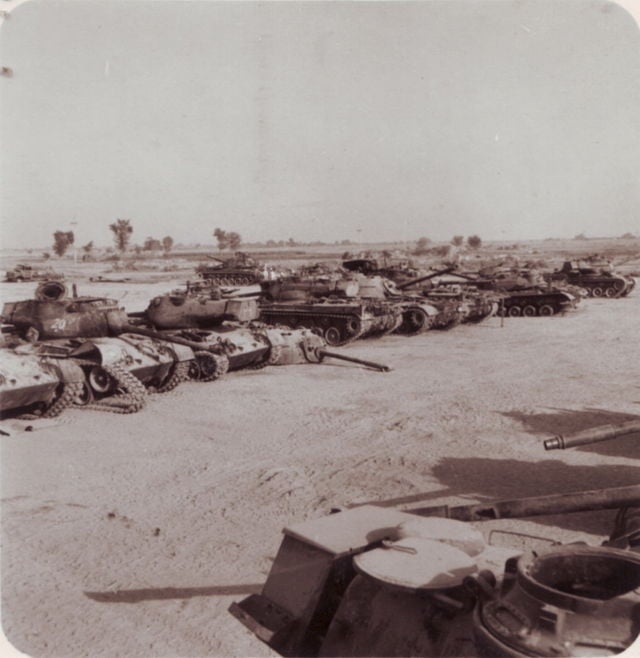 Pak patton tanks destroyed