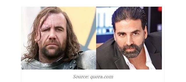 Akshay kumar as the hound