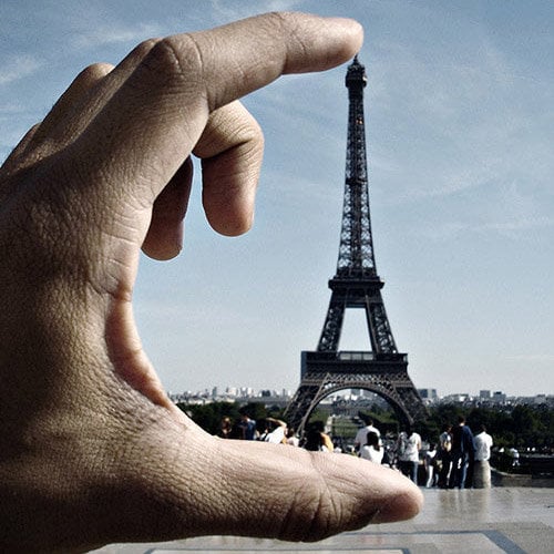 Forced perspective photography 4