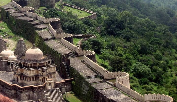 kumbhalgarh-fort-stay-rajasthan Historical Places In India