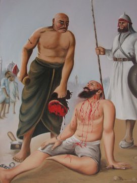 Hindu prist punished by islamic invador