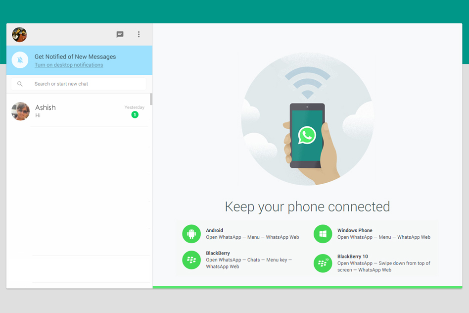 Whatsapp desktop app download kdashared