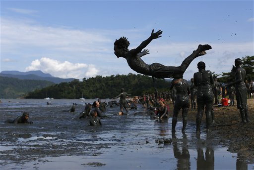 Brazil mud carnival