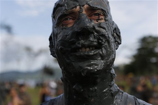 Brazil mud carnival
