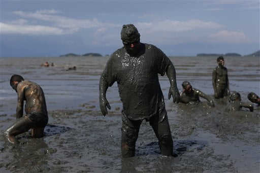 Brazil mud carnival