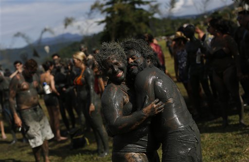 Brazil mud carnival