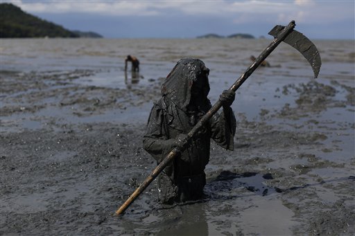 Brazil mud carnival