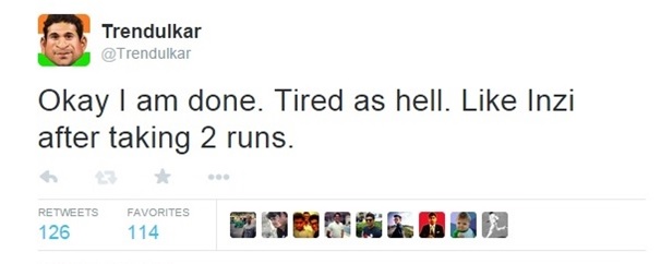 Trendulkar tweets 15