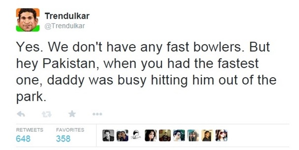 Trendulkar tweets 21