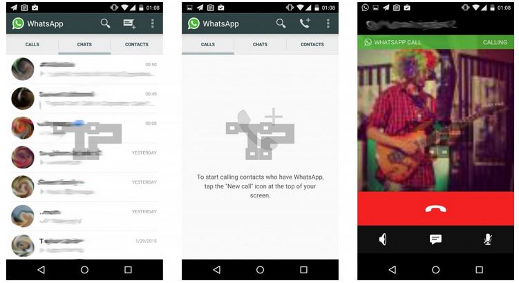 Whatapp calling