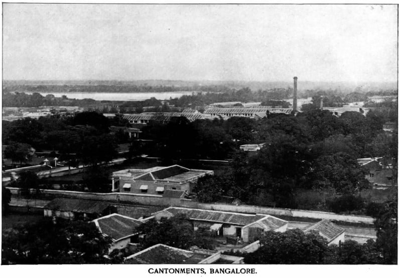 Bangalore cantonment (c. 1895)