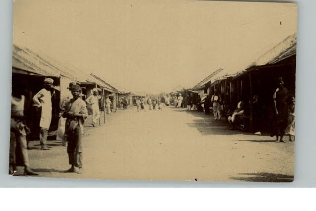 Bangalore street scene - c1910