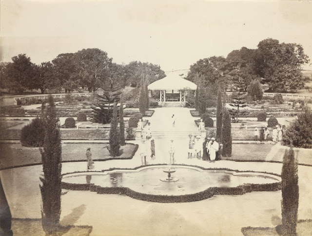 Lal bagh gardens 1860