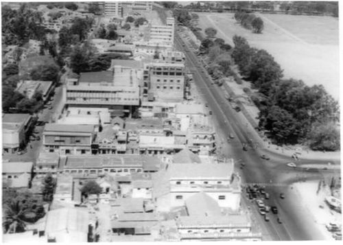 Mahatma gandhi road and parade ground