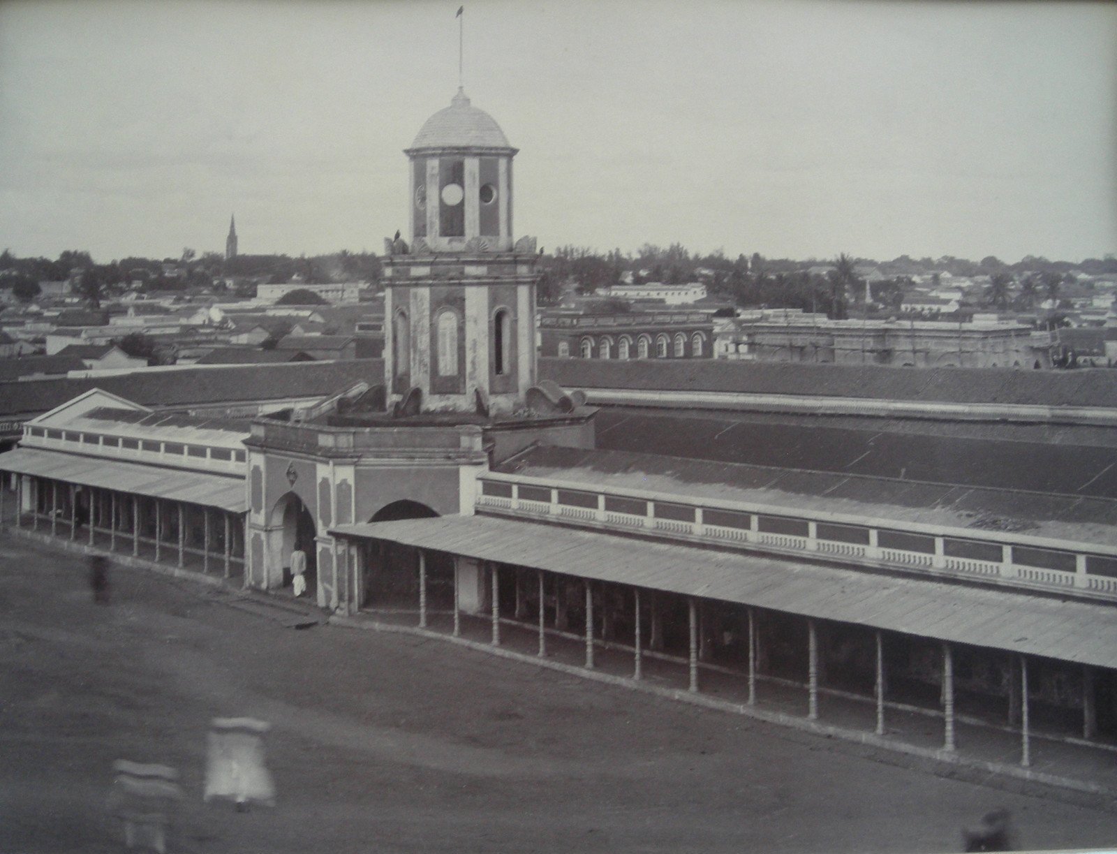 The market in bangalore - c1880's