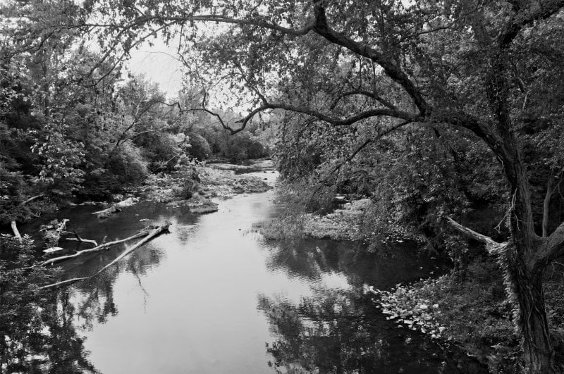 The vrishabhavathi river in 1965