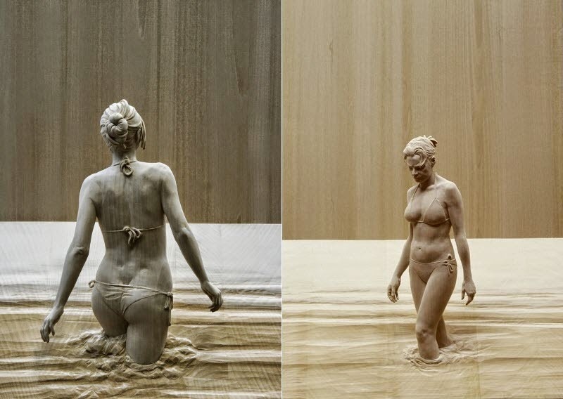 Wood sculptures by peter demetz 1