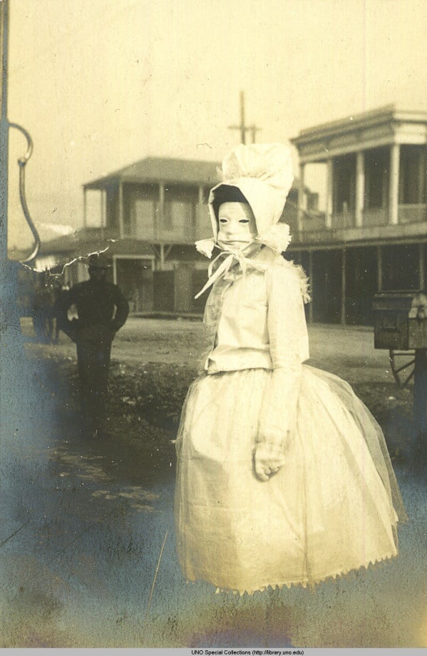 from the telling-grandon scrapbook (photos of carnival in new orleans, 1903), via the louisiana digital library
