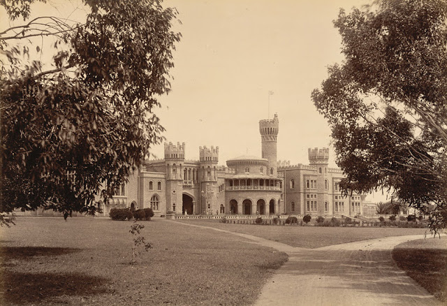 Side view of maharaja’s palace 1894