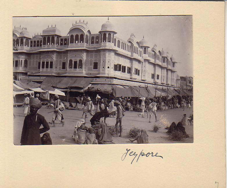 A street scene from a visitor's photo album, 1910's