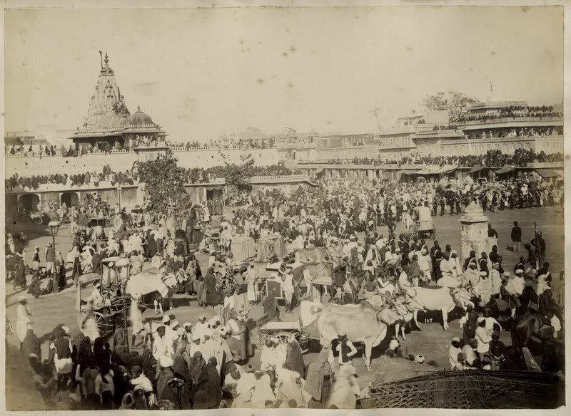 Amber squer of jaipur rajasthan   1880's