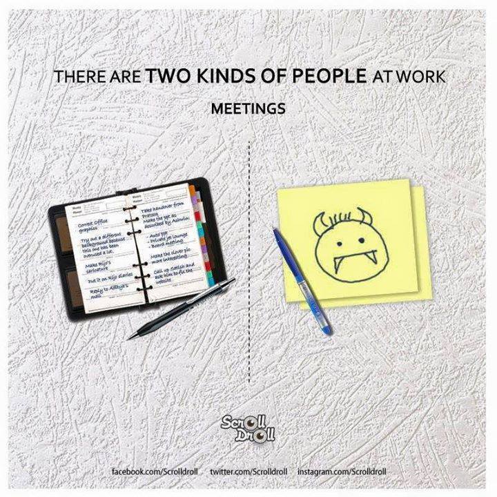 Two kinds of people at work 5