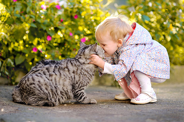 Baby, babies, cat with kids, cat with baby, cat, animal, awesome, cool, omg, sweet, cuttest cat, cat photo, cat images