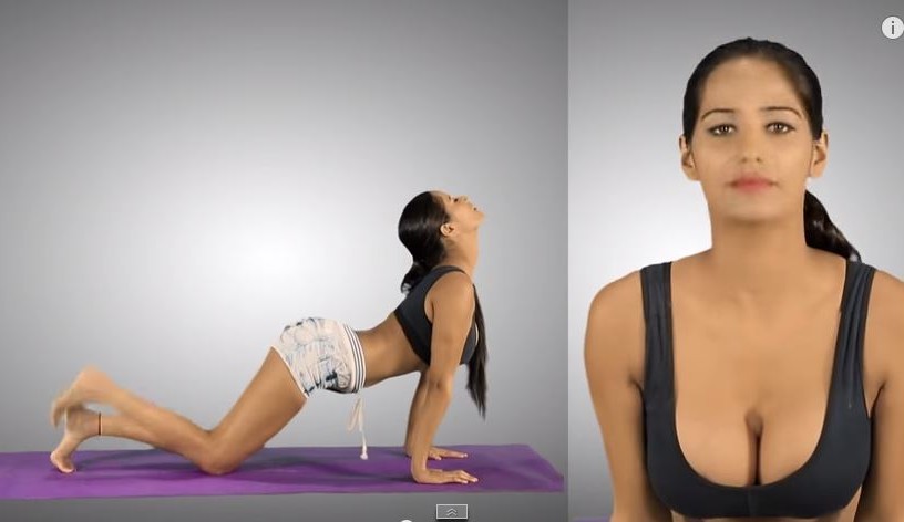 Yoga video sexy Tied up in pantyhose