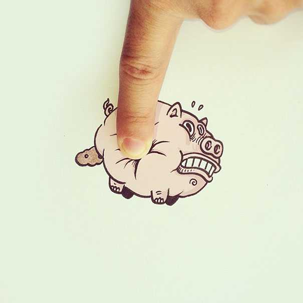 funny, creative, crazy, design, illustrations, examples, artist, creativity, Artist Alex Solis, graphic designer, Chicago-based graphic designer, chicago, designer, photography