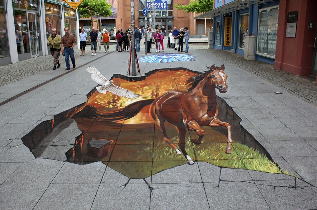 Abstract art, 3d wall art, optical illution, 3d illution,pavement art,graffiti