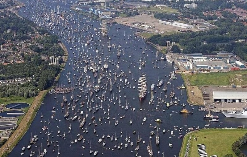 Sail amsterdam, amsterdam, netherlands, parade, places, sailing, sea, ships, dutch