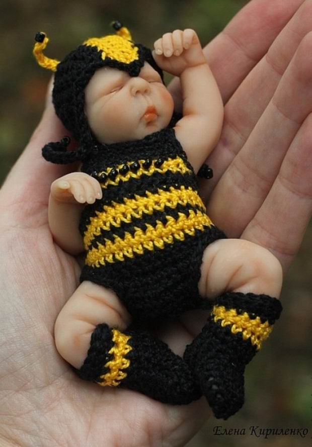 Elena Kirilenko, Elena Kirilenko dolls, polymr clay dolls, russian, real doll, cute, creative, art, Pskov, OOAK dolls
