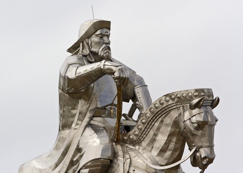 Mongolia, Genghis Khan, Equestrian Statue, Biggest Statue, asia, facts, Emperor, Mongol Empire