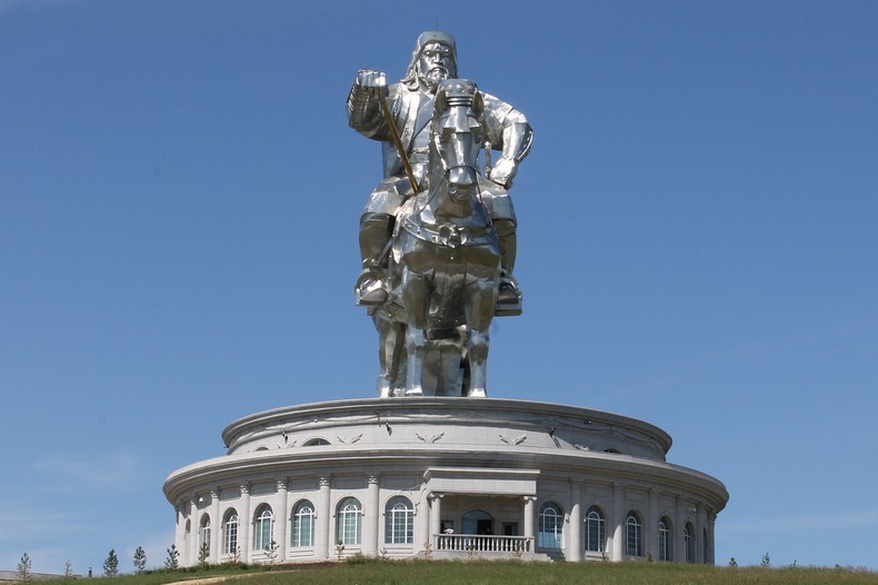Mongolia, Genghis Khan, Equestrian Statue, Biggest Statue, asia, facts, Emperor, Mongol Empire