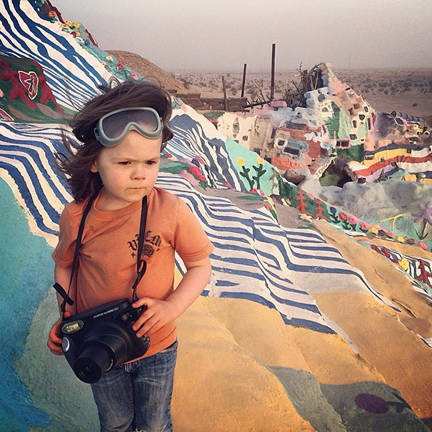 photographer, hawkeye, aaron huey, photography, youngest photographer, National Geographic photographer, youngest National Geographic photographer, camera, series of adventures, American West, Salvation Mountain, father-son duo, Instagram account, 125000 followers, Time magazine, little kid, wonder boy, cute, amazing, wow, awesome, inspiring