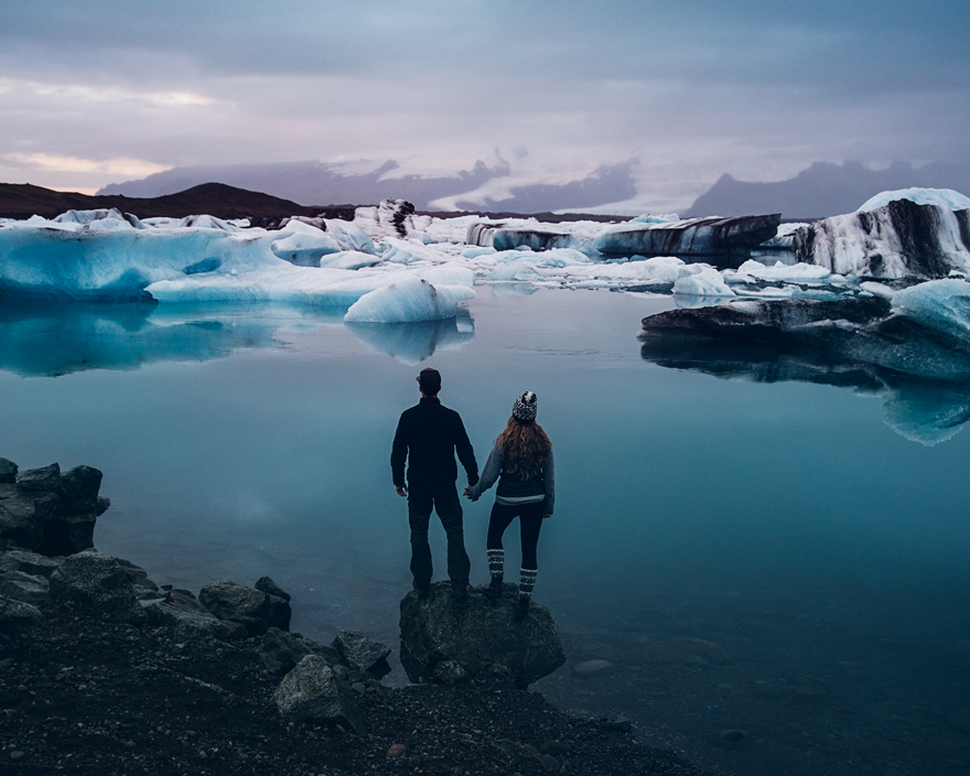 Couple, traditional wedding, travel, travelling, iceland, wedding, marriage, idea, super idea, , Jeremy and Rachelle, Jeremy, Rachelle, glaciers, waterfalls, nature, amazing, creative idea, love, world