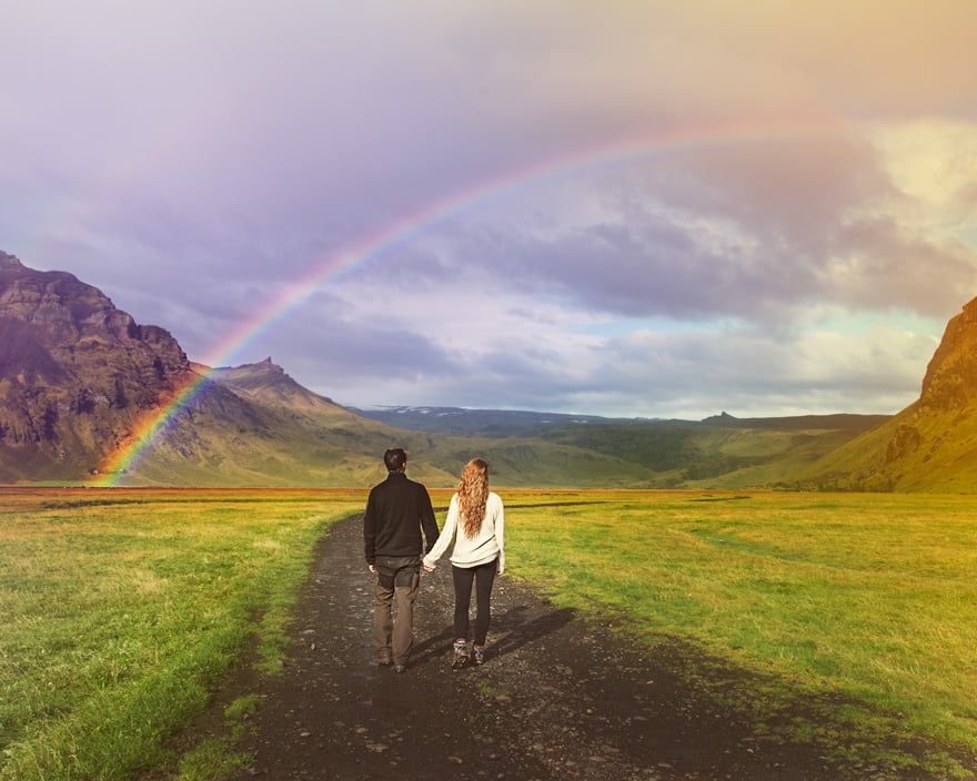 Couple, traditional wedding, travel, travelling, iceland, wedding, marriage, idea, super idea, , Jeremy and Rachelle, Jeremy, Rachelle, glaciers, waterfalls, nature, amazing, creative idea, love, world