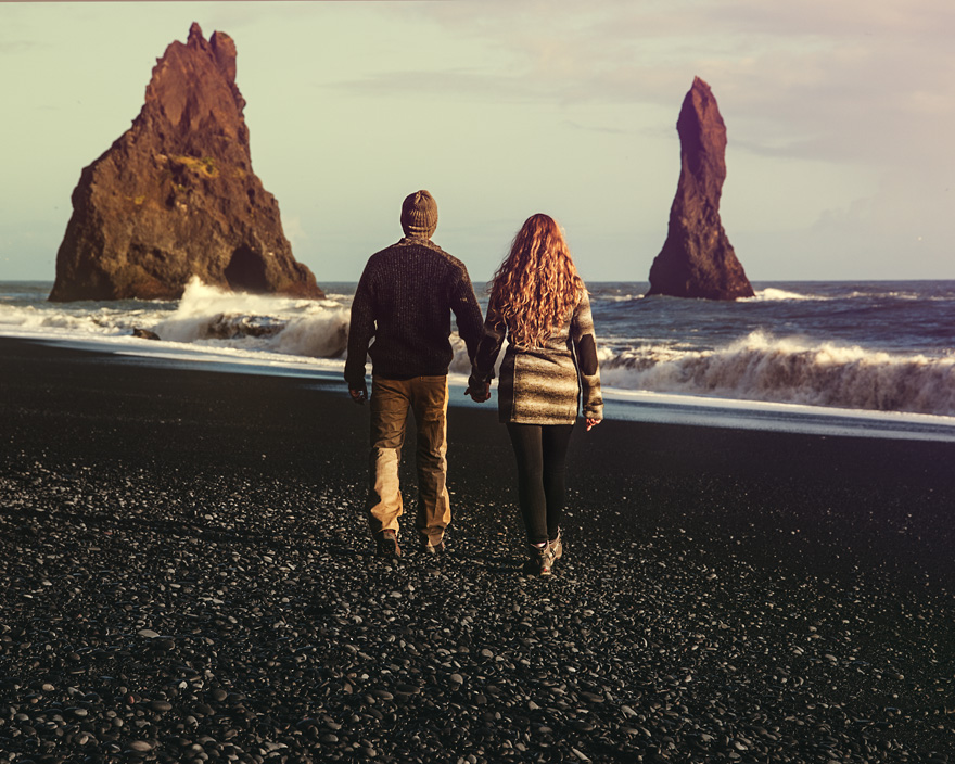 Couple, traditional wedding, travel, travelling, iceland, wedding, marriage, idea, super idea, , Jeremy and Rachelle, Jeremy, Rachelle, glaciers, waterfalls, nature, amazing, creative idea, love, world