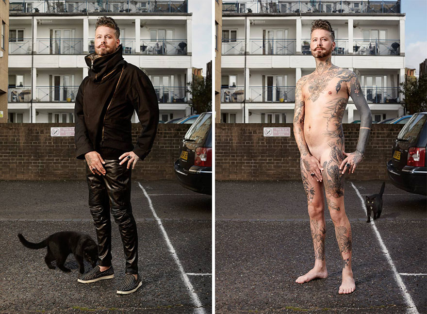 tattoo, portraits, uncovered, alan powdrill, covered photo series, photographer, photography, London based, people, habit, crazy, creative, art, amazing, awesome, wow, inked, beautiful, great, perfect, london, portfolio, idea