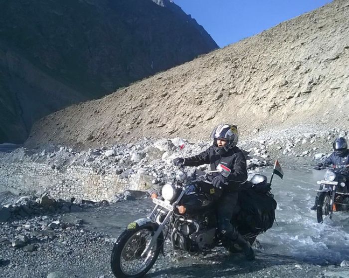 Roshni sharma Biking Trip from Kanyakumari to Kashmir (7)